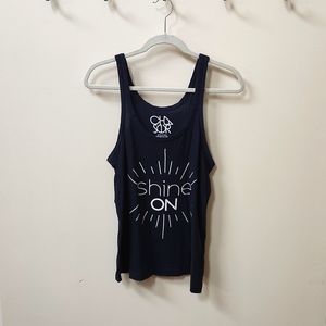 Chaser Shine On Tank - Navy Blue